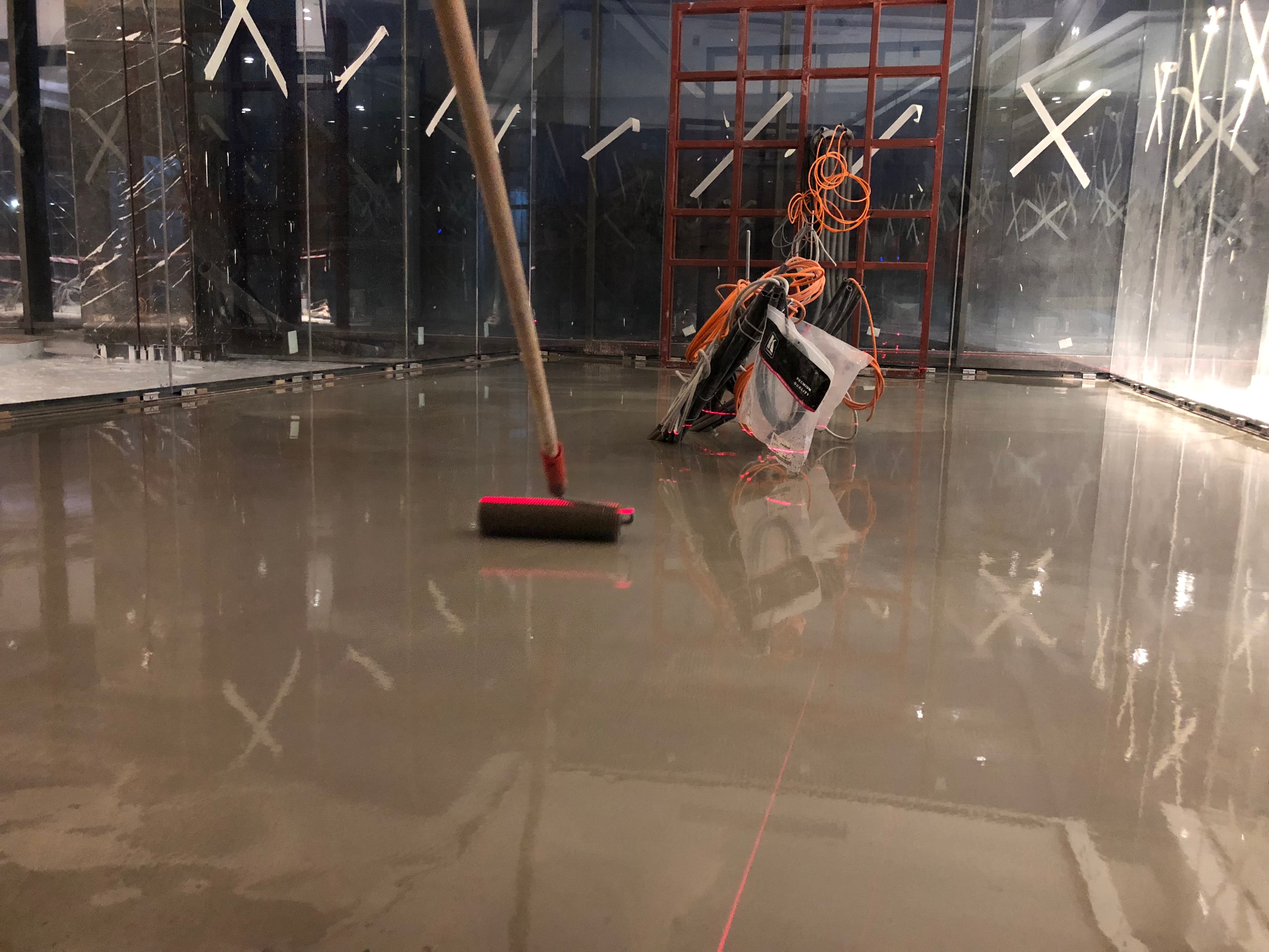 Self Leveling Şap ürün numunesi