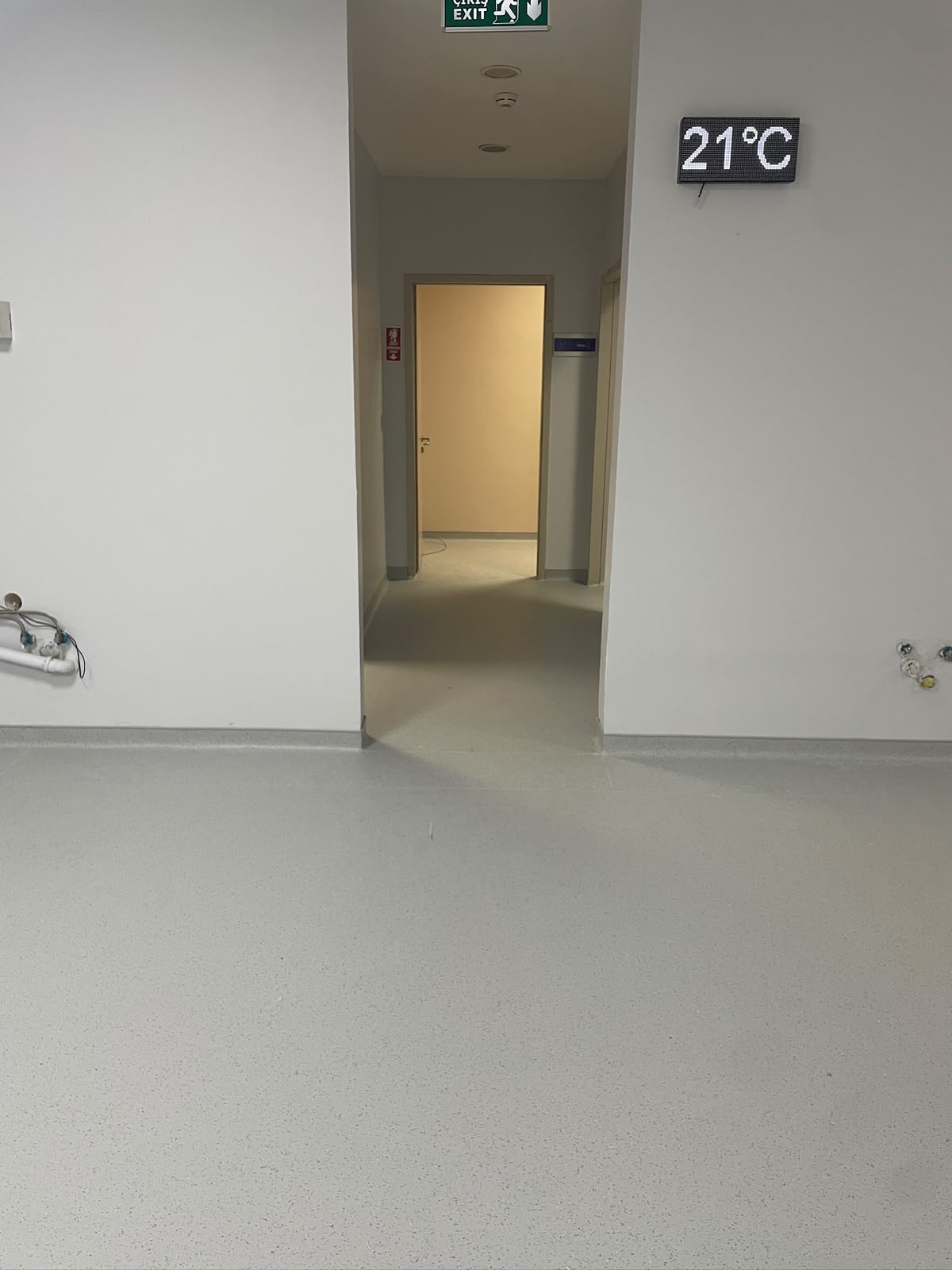 İstanbul Çatalca Devlet Hastanesi geçiş alanı